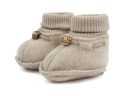 Mikk-line melange offwhite footies merinould